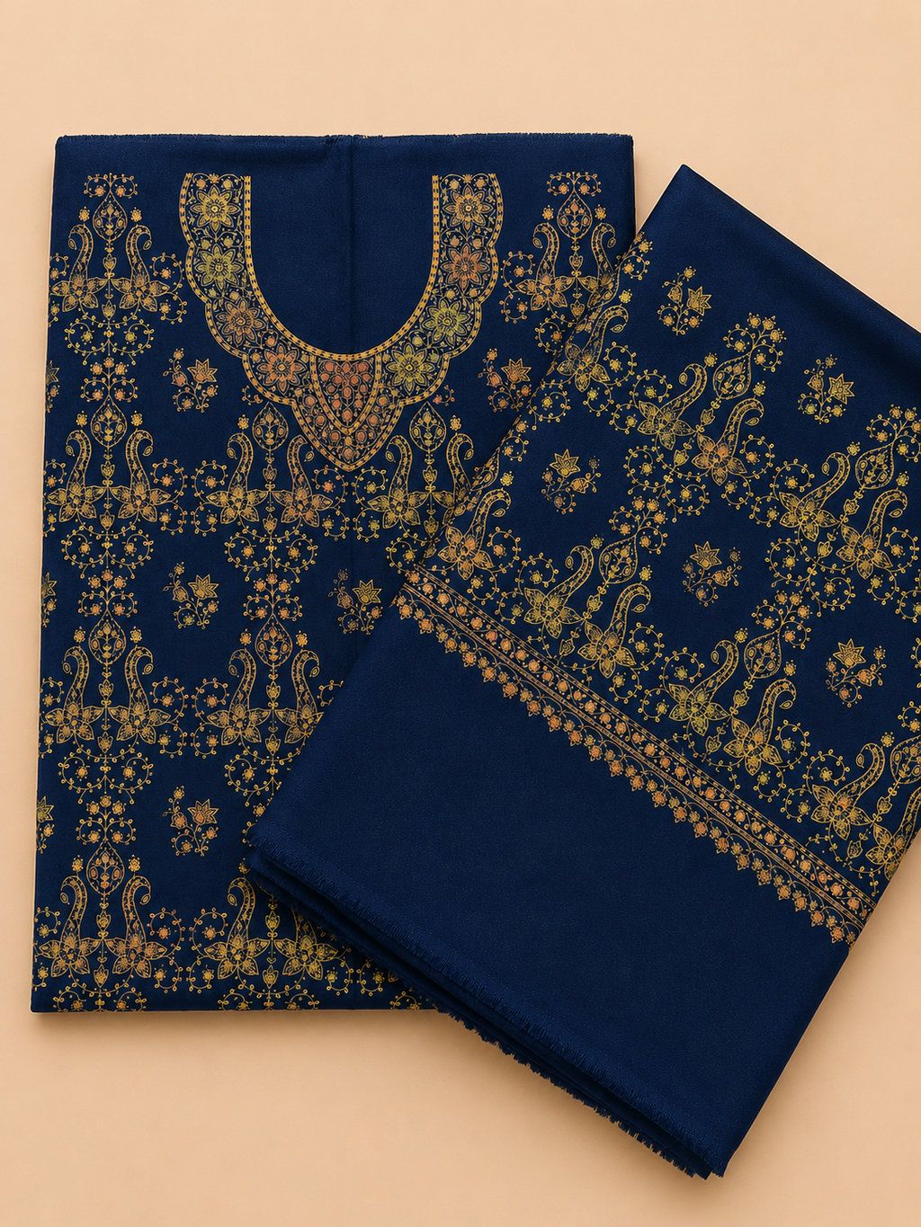 Pashmina Jaal Needle Work Suit