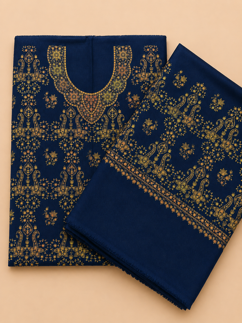 Pashmina Jaal Needle Work Suit