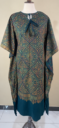 Zinc Pashmina Handmade Embroidered Kaftaan