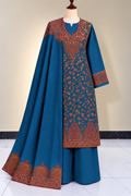 Unstitched Zinc Pashmina Kani Jaal 3 Piece Suit