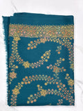 Pashmina Scarf | Hand Embroidery on Print