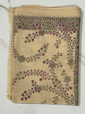Pashmina Scarf | Hand Embroidery on Print