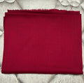 Maroon Plain Pashmina Pure