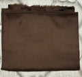 Chocolate Brown Plain Pashmina Pure